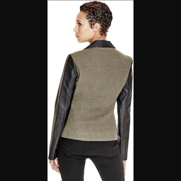 G by Guess Wool-Blend Jacket SIZE LARGE - Picture 3 of 17